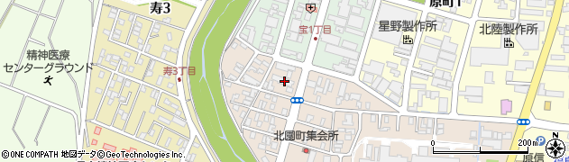 新潟県長岡市北園町218周辺の地図