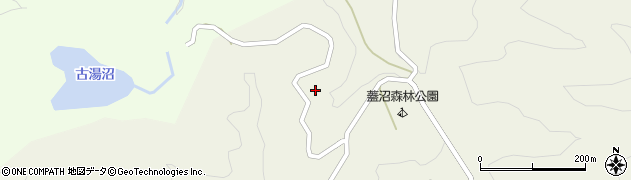 福島県会津美里町（大沼郡）八木沢（七窪）周辺の地図