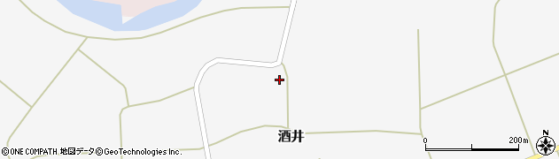 福島県双葉郡浪江町酒井久保内周辺の地図