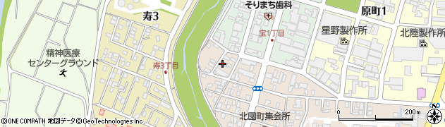 新潟県長岡市北園町231周辺の地図