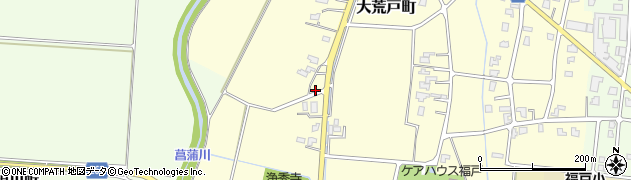 新潟県長岡市大荒戸町111周辺の地図
