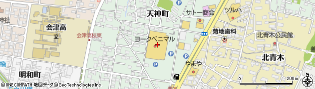 ヨークベニマル門田店周辺の地図