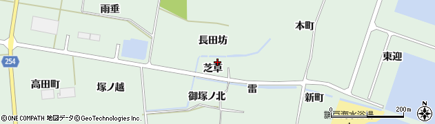 福島県浪江町（双葉郡）請戸（芝草）周辺の地図
