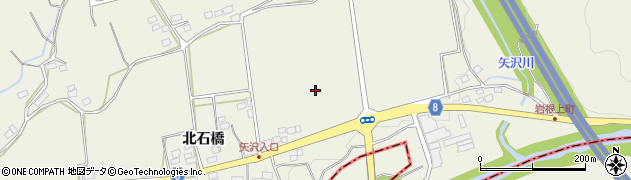福島県本宮市岩根（羽瀬石）周辺の地図