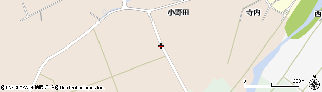 福島県双葉郡浪江町小野田小野田周辺の地図
