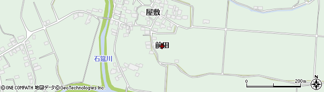 福島県郡山市熱海町玉川（前田）周辺の地図