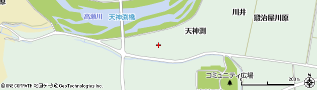 福島県浪江町（双葉郡）請戸（天神渕）周辺の地図