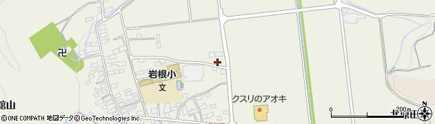 福島県本宮市岩根（町裏）周辺の地図