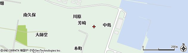 福島県浪江町（双葉郡）請戸（芳崎）周辺の地図