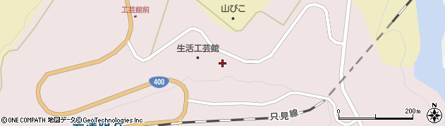 福島県三島町（大沼郡）名入（諏訪ノ上）周辺の地図