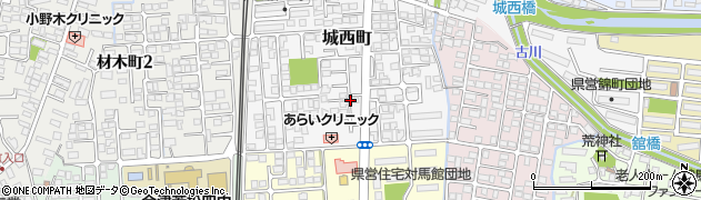 福島県会津若松市城西町5周辺の地図