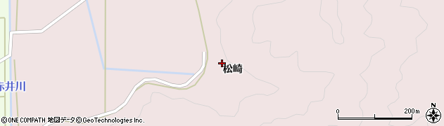 福島県会津若松市湊町大字静潟（松崎乙）周辺の地図