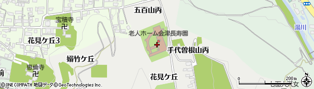 長寿園周辺の地図