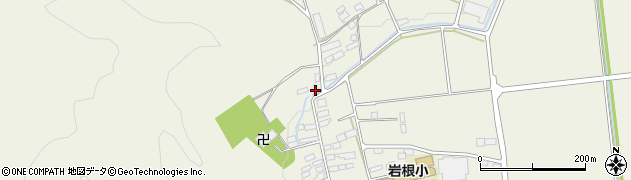 福島県本宮市岩根（小屋舘山）周辺の地図