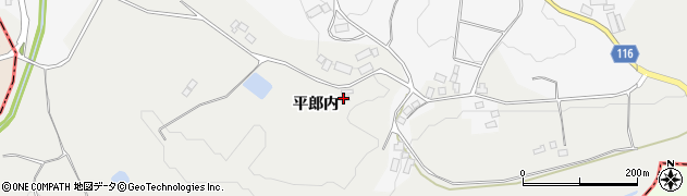 福島県本宮市松沢平郎内8周辺の地図