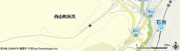 新潟県柏崎市西山町灰爪576周辺の地図