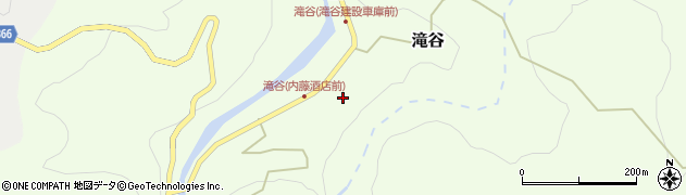 福島県大沼郡三島町滝谷居平周辺の地図