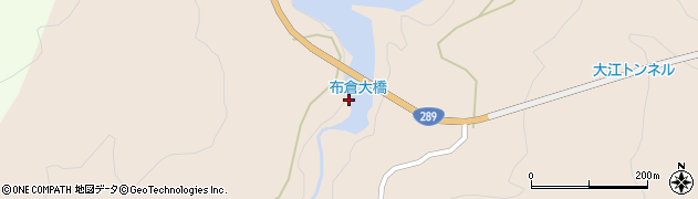 布倉大橋周辺の地図