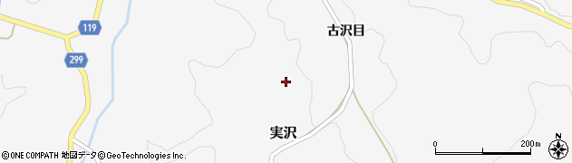 福島県三春町（田村郡）実沢（細田）周辺の地図
