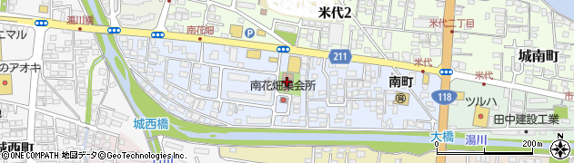 会津若松市南花畑デイサービスセンター周辺の地図
