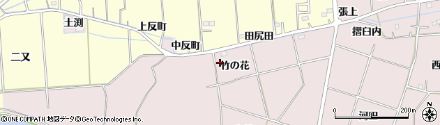 福島県浪江町（双葉郡）樋渡（竹の花）周辺の地図