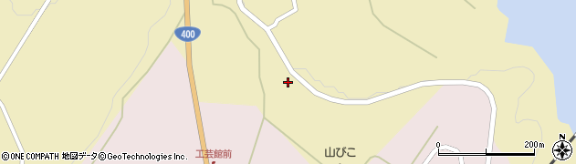 福島県三島町（大沼郡）西方（中田上）周辺の地図