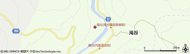 福島県大沼郡三島町滝谷和具周辺の地図
