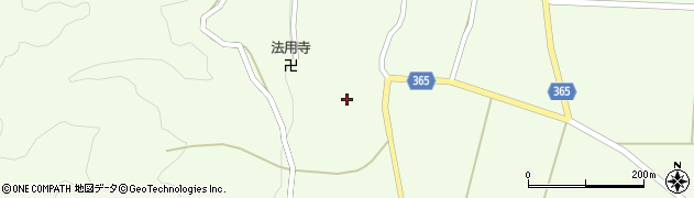 福島県会津美里町（大沼郡）雀林（古屋敷）周辺の地図