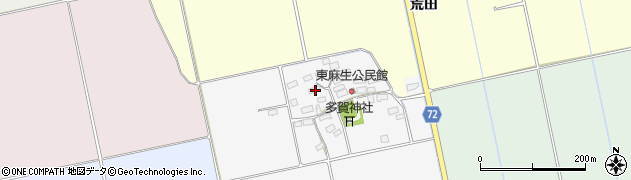 福島県会津若松市北会津町東麻生726周辺の地図