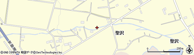 福島県浪江町（双葉郡）田尻（聖沢）周辺の地図