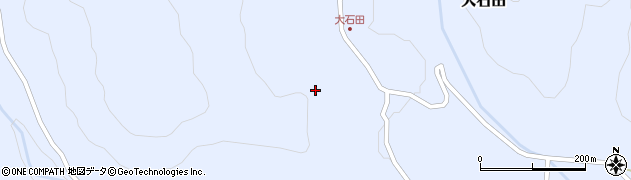 福島県三島町（大沼郡）大石田（下居平）周辺の地図