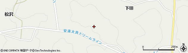 福島県本宮市松沢大林周辺の地図