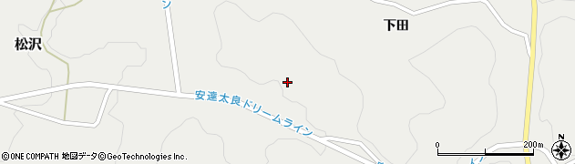 福島県本宮市松沢（大林）周辺の地図