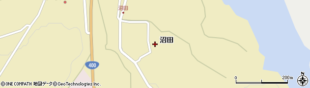 福島県三島町（大沼郡）西方（沼田上）周辺の地図
