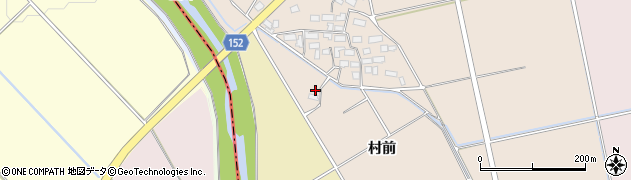 福島県会津若松市北会津町宮袋（堰下）周辺の地図
