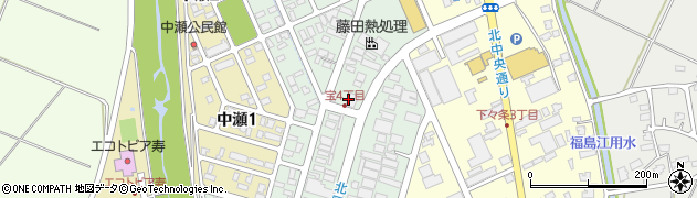新潟県長岡市宝4丁目周辺の地図