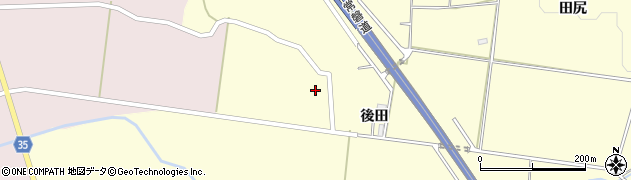 福島県浪江町（双葉郡）田尻（原田）周辺の地図