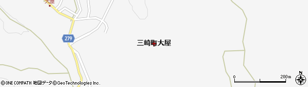 石川県珠洲市三崎町（大屋）周辺の地図