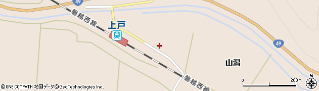 福島県耶麻郡猪苗代町山潟駅前1625周辺の地図