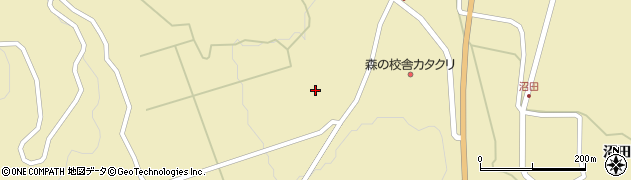 福島県大沼郡三島町西方稲表下周辺の地図