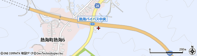 福島県郡山市熱海町高玉（南麻生沢）周辺の地図