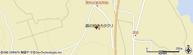 三島町役場　生涯学習センターカタクリ周辺の地図