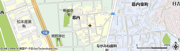 福島県会津若松市神指町大字南四合（幕内）周辺の地図