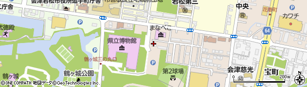会津若松市シルバー人材センター（公益社団法人）周辺の地図