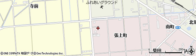 福島県浪江町（双葉郡）樋渡（張上町）周辺の地図