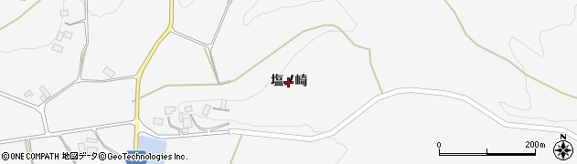 福島県本宮市白岩（塩ノ崎）周辺の地図