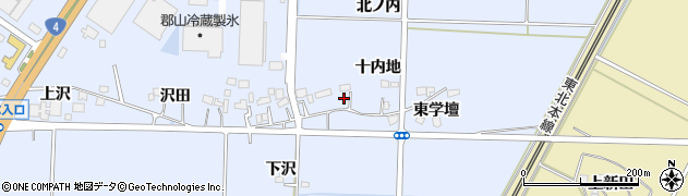 福島県本宮市荒井沢田33周辺の地図