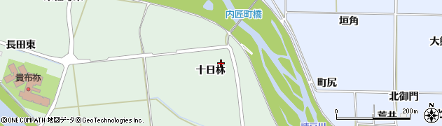 福島県浪江町（双葉郡）幾世橋（十日林）周辺の地図