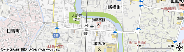 有限会社新藤商店周辺の地図