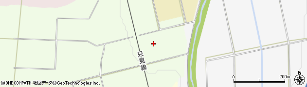 福島県会津美里町（大沼郡）雀林（当摩）周辺の地図